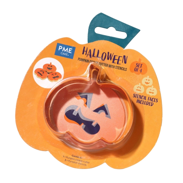 Cookie Cutter and Stencil - Pumpkin